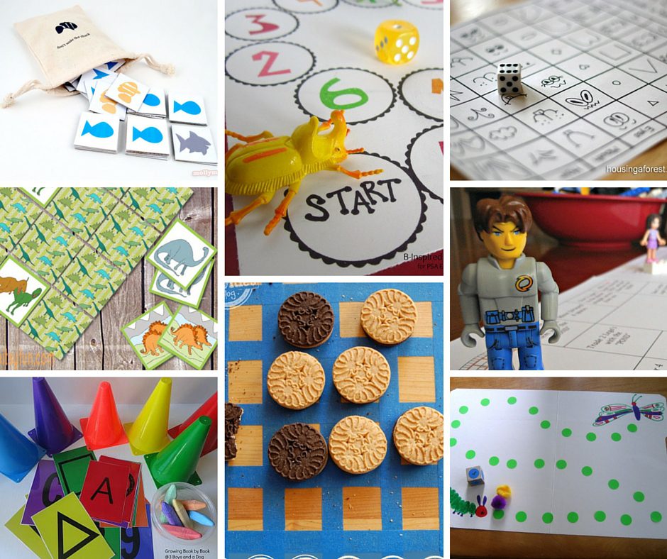 12 DIY Board Games For Kids Boogie Wipes