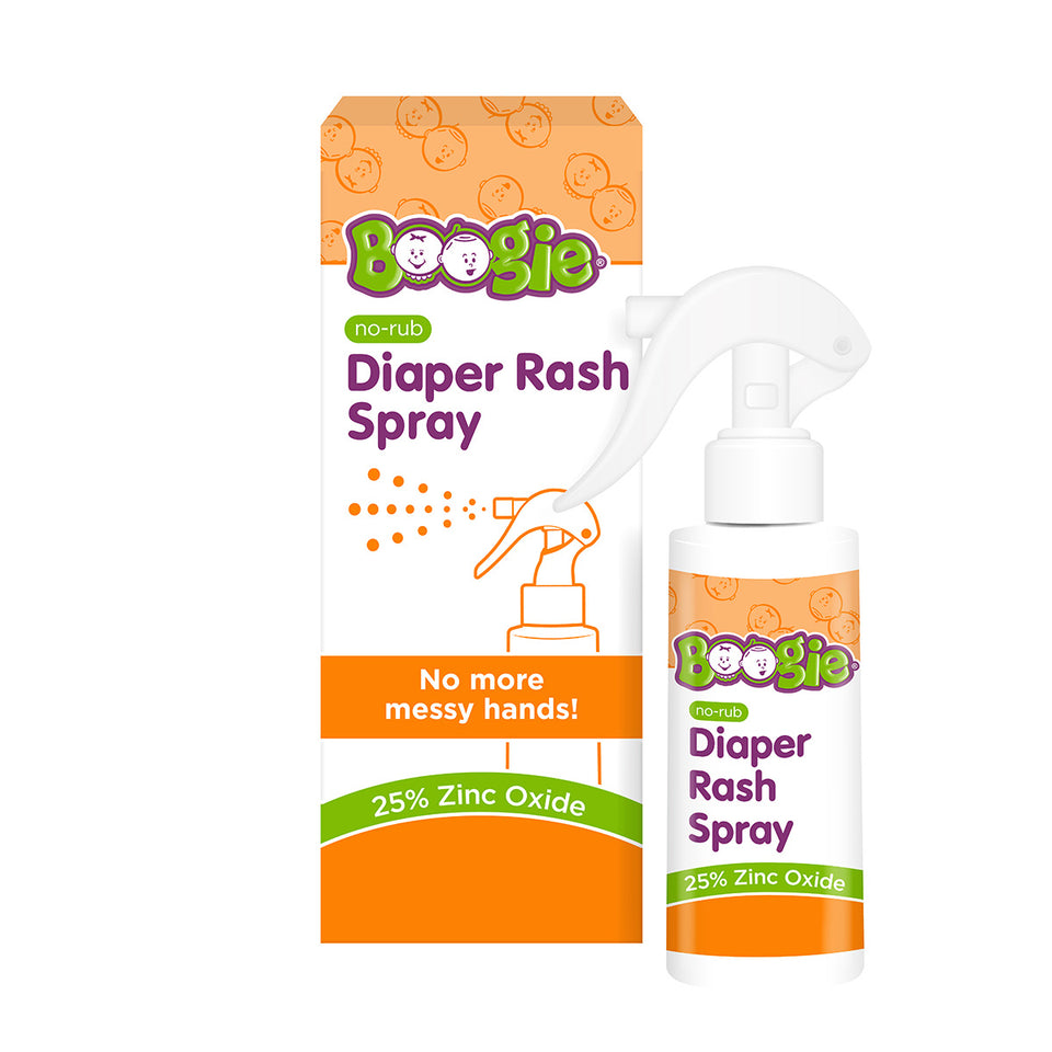 Boogie® No-Rub Diaper Rash Spray – Boogie Brand