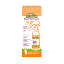 Diaper Rash Spray Back of Carton