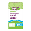 Boogie® Antibacterial Hand Wipes (Case)