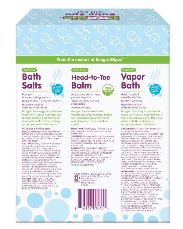 Baby Spa Gift Set back