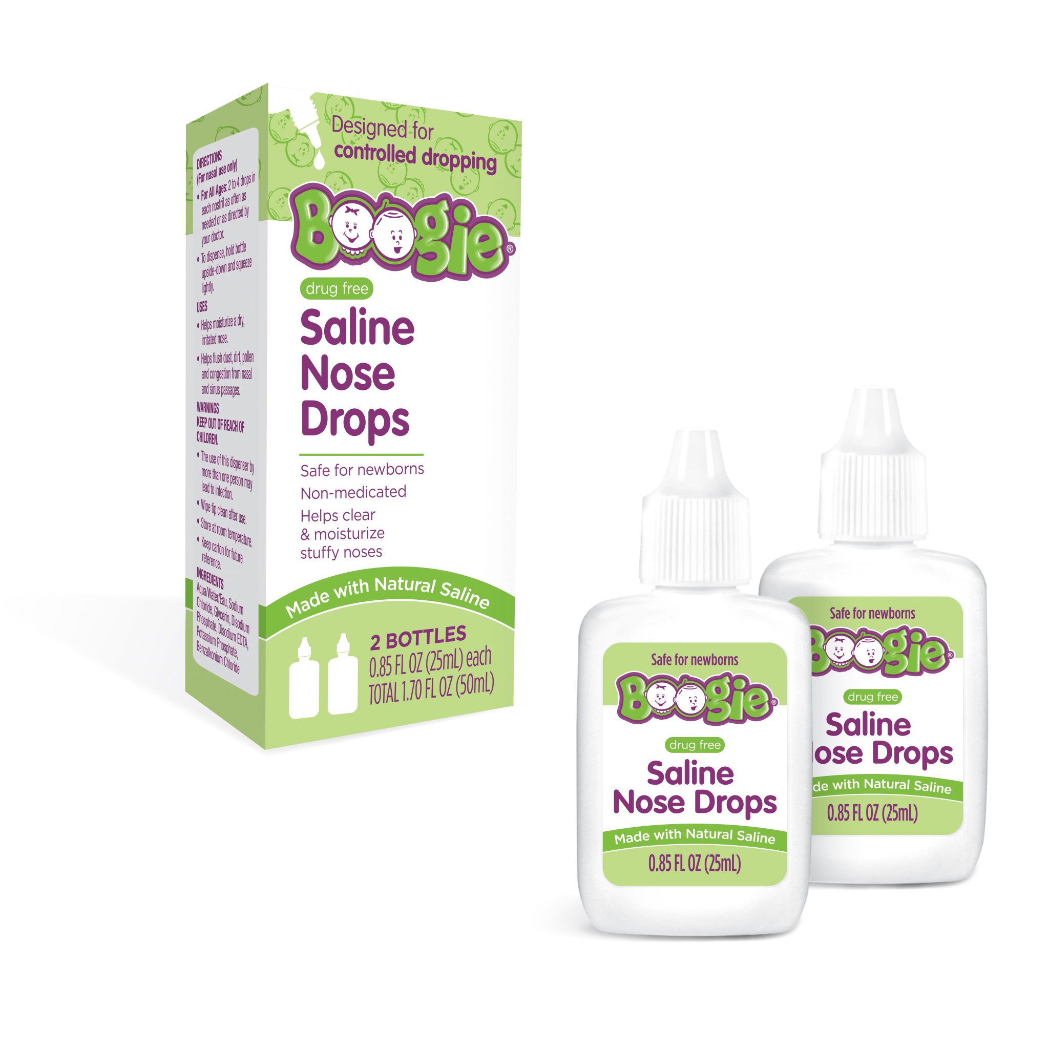 Boogie® Micro Mist Saline Inhaler Boogie Wipes