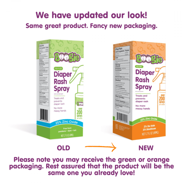 Diaper Rash Spray Packaging