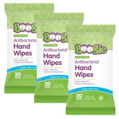 Boogie Hands™ Antibacterial Hand Wipes