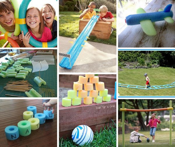 Games and Crafts with Pool Noodles | Boogie Wipes