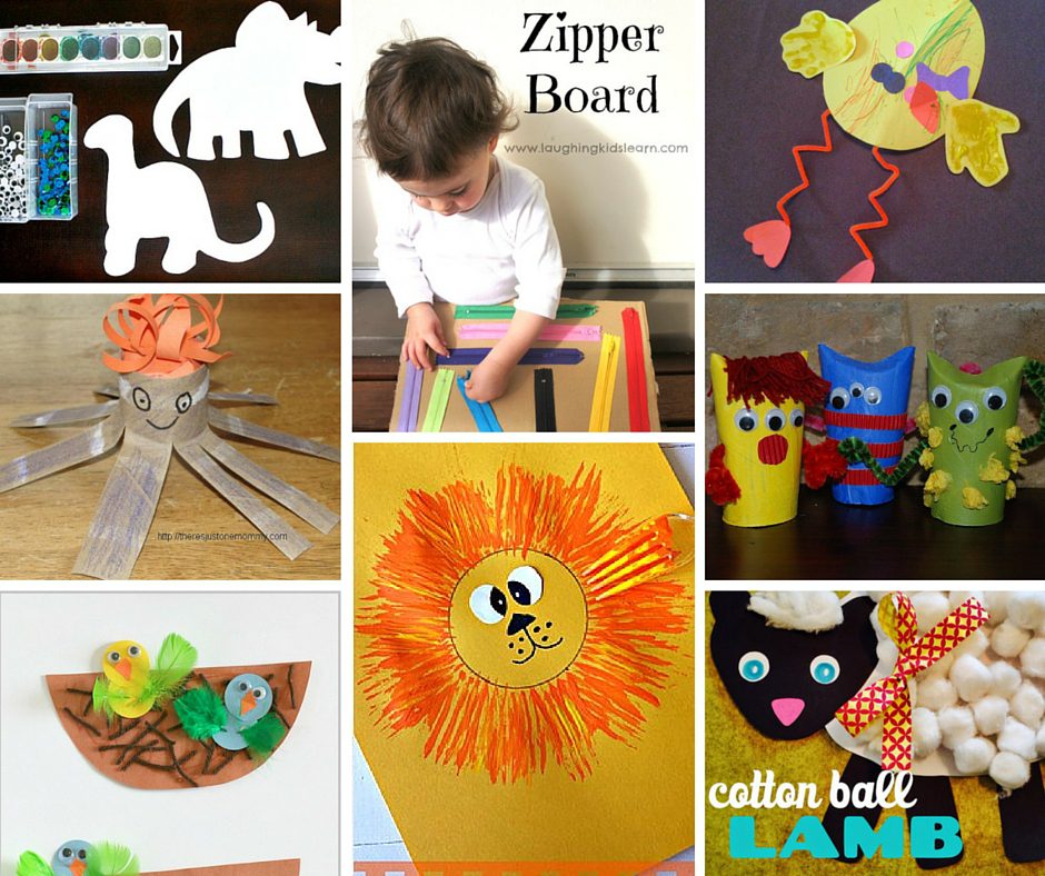 12 Crafts to Make With Toddlers